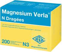 Magnesium Verla N 200 Dragees