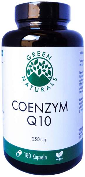 Green Naturals Coenzym Q10 250 mg Vegan Hochdos.