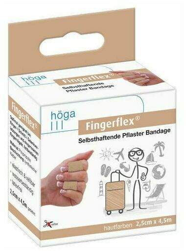 Fingerflex Binde 2,5 Cmx4,5 M Hautfarben