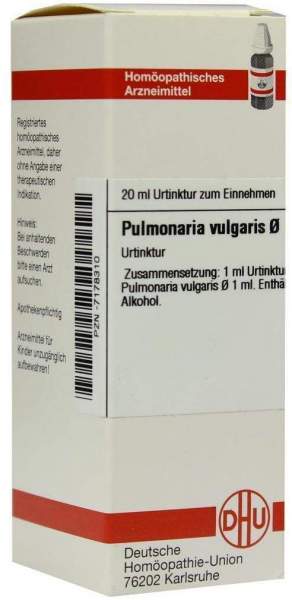 Pulmonaria Vulgaris Urtinktur 20 ml