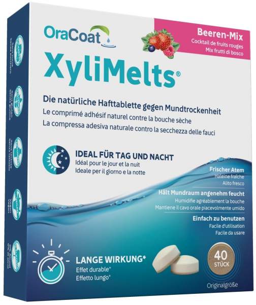 Oracoat Xylimelts Hafttabletten Beeren - Mix 40 Stück