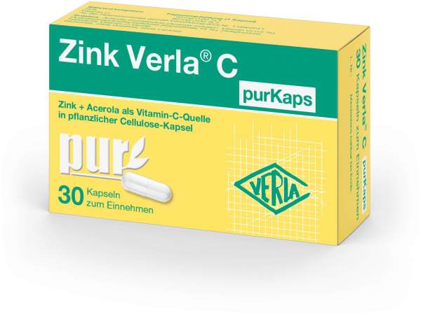 Zink Verla C Purkaps 30 Kapseln