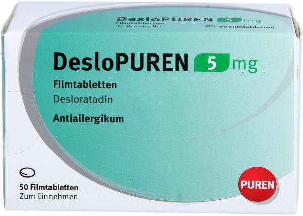 Deslopuren 5 mg Filmtabletten 50 Stück