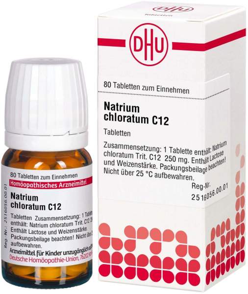 Natrium Chloratum C 12 Tabletten