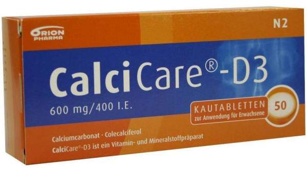 Calcicare D3 50 Kautabletten