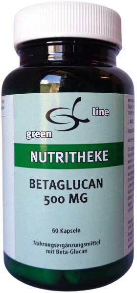 Beta Glucan 500 mg 60 Kapseln