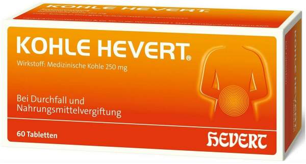 Kohle Hevert 60 Tabletten