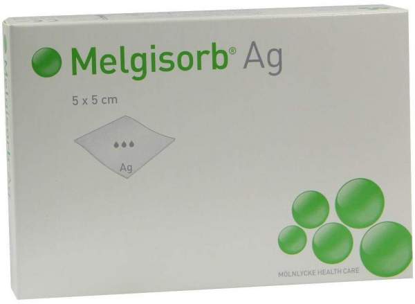Melgisorb AG Verband 5x5cm