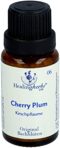 Bachblüten Cherry Plum Globuli Healing Herbs 15g