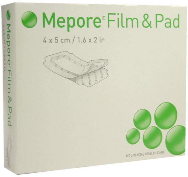 Mepore Film 5 Pads 4 X 5 cm
