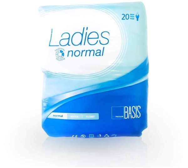 Param Ladies 20 Inkontinenzvorlagen Basis Normal
