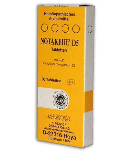 Notakehl D5 20 Tabletten