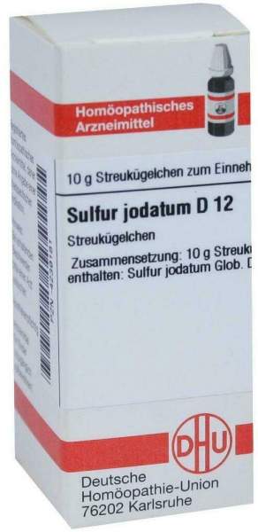 Dhu Sulfur Jodatum D12 10 G Globuli