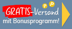 Jetzt kostenlosen Versand bei jeder Bestellung sichern!