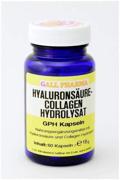 Hyaluronsäure-Collagen Hydrolysat Gph 60 Kapseln