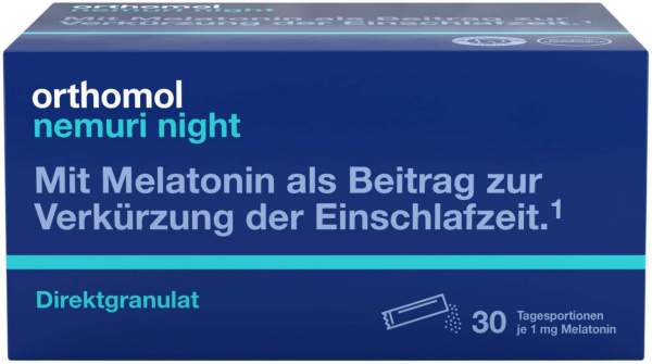 Orthomol nemuri night Direktgranulat 30 Beutel