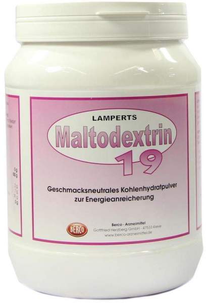 Maltodextrin 19 Lamperts Pulver 850 G Pulver