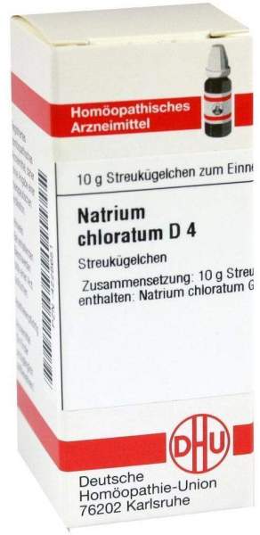 Natrium Chloratum D 4 Globuli