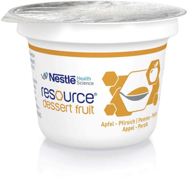 Resource Dessert Fruit Apfel Pfirsich 3 X 125 G