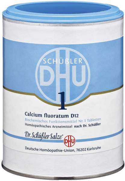 Biochemie Dhu 1 Calcium Fluoratum D12 1000 Tabletten