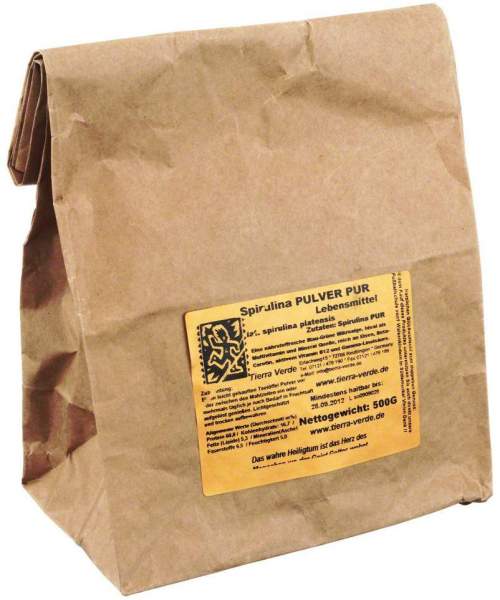Spirulina Pulver 500 G Pulver