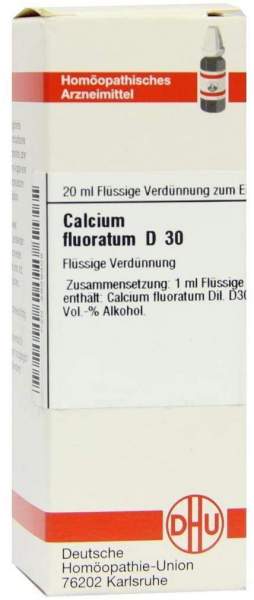 Calcium Fluoratum D30 20 ml Dilution