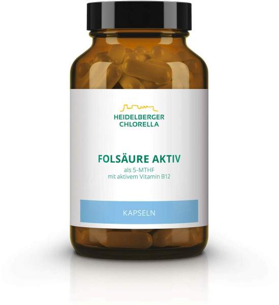 Folsäure AKTIV plus Vitamin B12 aktiv Kapseln 120 Stück