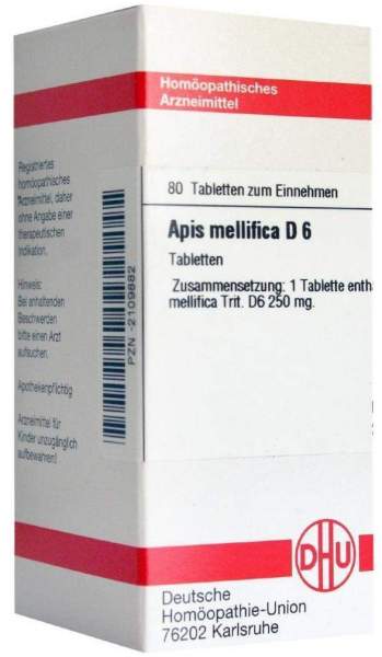 DHU Apis mellifica D6 80 Tabletten