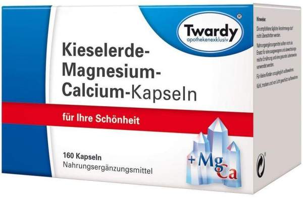 Kieselerde Magnesium Calcium 160 Kapseln