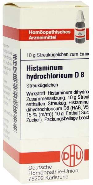 Histaminum Hydrochloricum D 8 Globuli