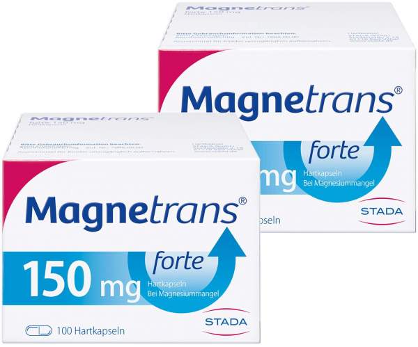 Magnetrans forte 150 mg 2 x 100 Kapseln