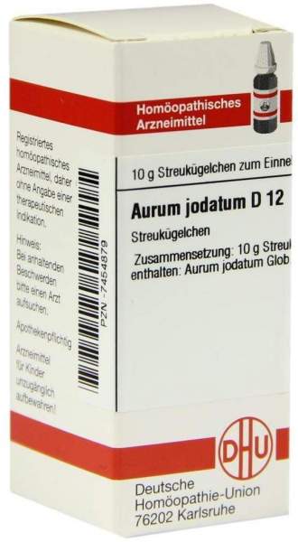 Aurum Jodatum D12 10 G Globuli