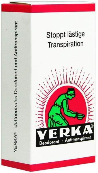 Yerka Deodorant Deo Antitranspirant 50 ml