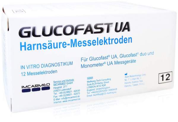 Glucofast Ua 12 Harnsäure Messelektroden