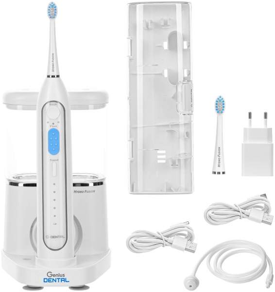 Genius Elektrische Zahnbürste mit integrierter Munddusche