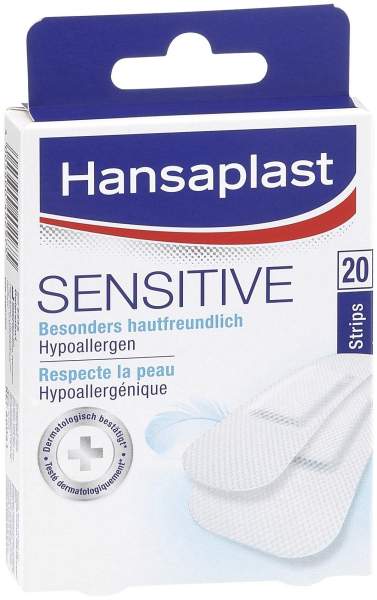 Hansaplast Sensitive Pflaster 20 Stück