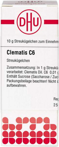 Dhu Clematis C6 Globuli 10 G