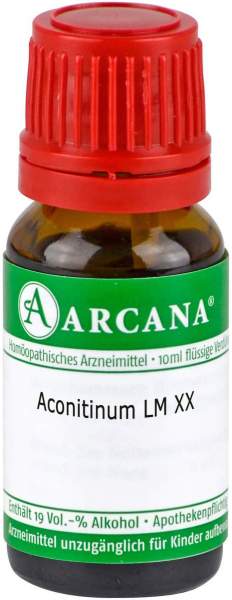 Aconitinum Lm 20 Dilution 10 ml
