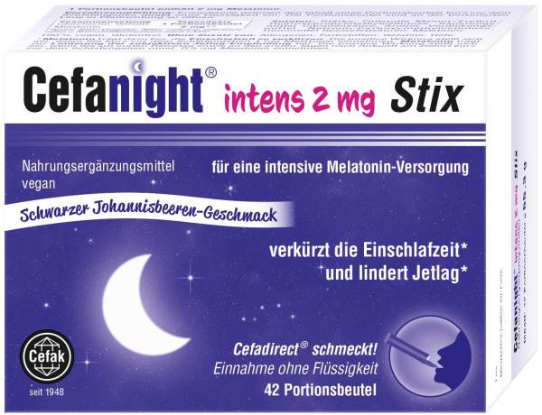 Cefanight Intens 2 mg 42 Stix