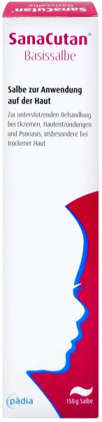 SANACUTAN Basiscreme 150 G – Apothekenpflichtige Hautpflegecreme