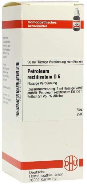 Dhu Petroleum Rectificatum D6 50 ml Dilution