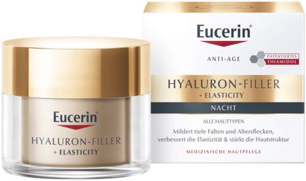 Eucerin Hyaluron Filler + Elasticity Nachtpflege 50 ml