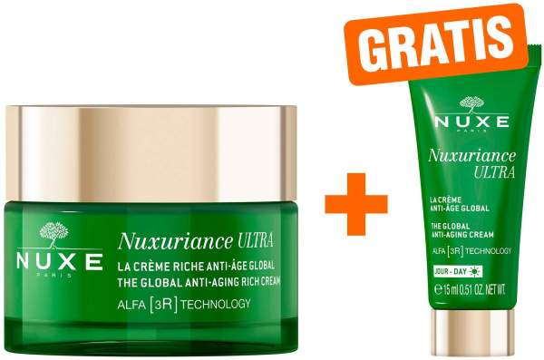NUXE Nuxuriance Ultra reichhaltige Tagescreme TH 50 ml + gratis Tagescreme 15 ml