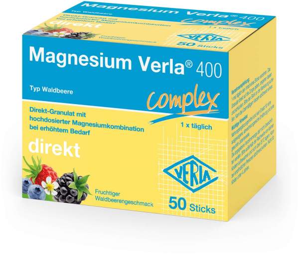 Magnesium Verla 400 Waldbeere Direkt-Granulat