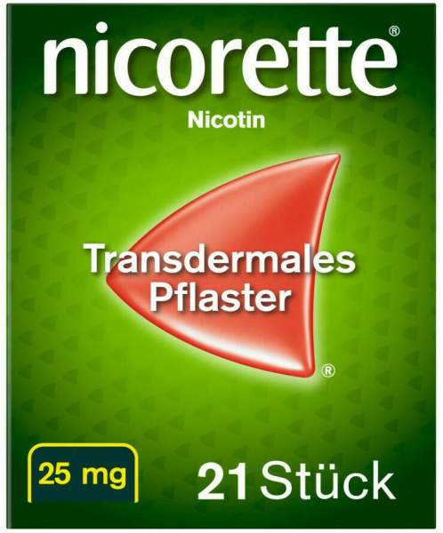 Nicorette TX-Pflaster 25 mg 21 Stück