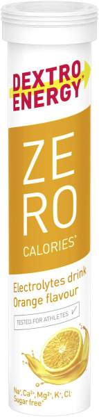Dextro Energy Zero Calories Orange 20 Brausetabletten