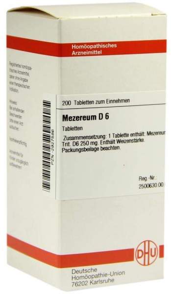 Mezereum D6 200 Tabletten