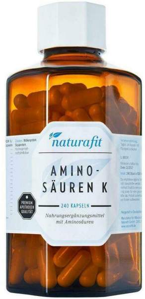 Naturafit Aminosäuren K 240 Kapseln