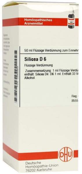 Silicea D6 Dilution 50 ml Dilution