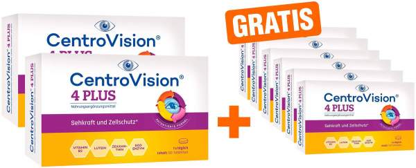 Centrovision 4 plus 2 x 60 Tabletten + gratis Centrovision 4 plus 60 Tabletten